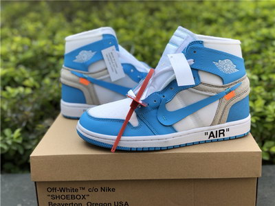 Off-White x Air Jordan 1 University Blue