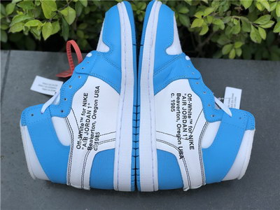 Off-White x Air Jordan 1 University Blue