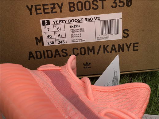 authentic Y**zy 350 v2 boost pink