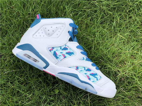 Air Jordan 6 GS GreenAbyss