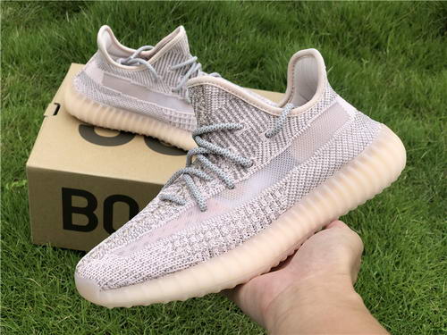 authentic Y**zy 350 v2 boost synth reflective