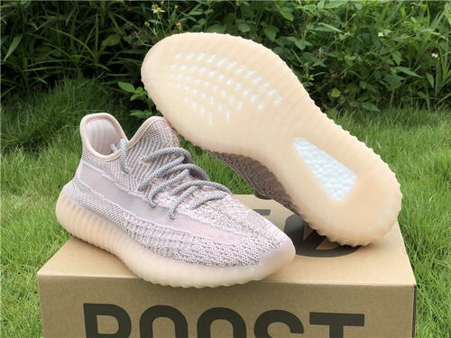 authentic Y**zy 350 v2 boost synth reflective