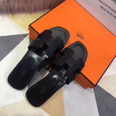 H**mes slippers women(aaa)-013
