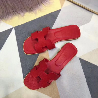 Hermes Slippers Women(AAA)-015