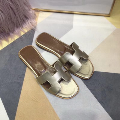 H**mes slippers women(aaa)-010