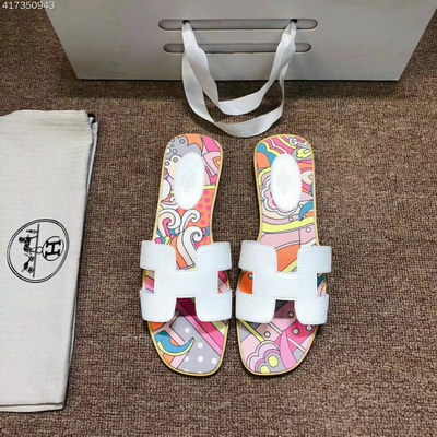 H**mes slippers women(aaa)-005