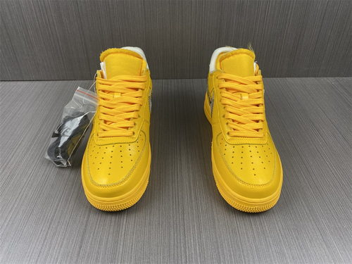 Off-White x Nike Air Force 1 Low University Gold