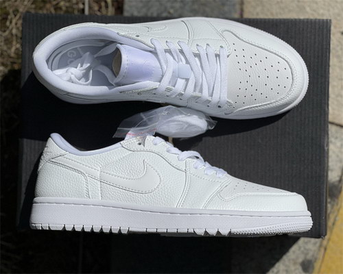 Air Jordan 1 Low Golf Triple White