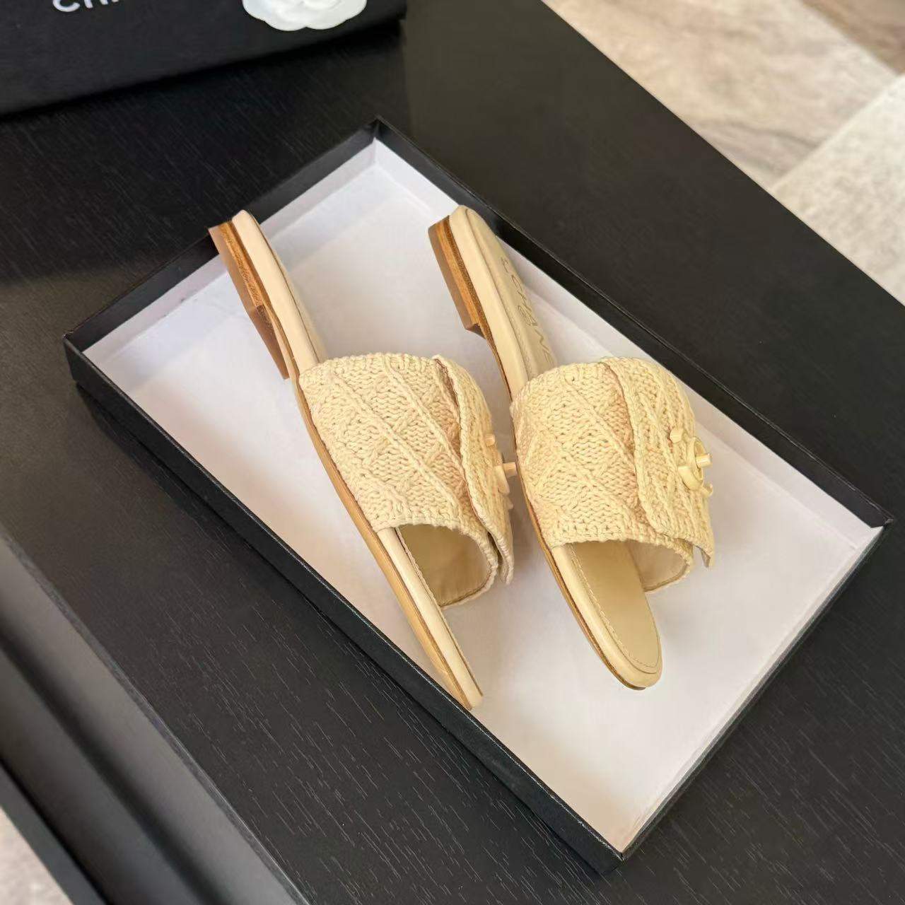 Chanel Slippers Women(AAA)-014