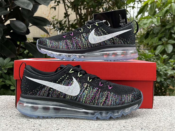 Nike Air Max  Flyknit Multicolor Black