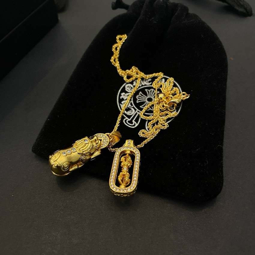 Ch**me He**ts necklace-021