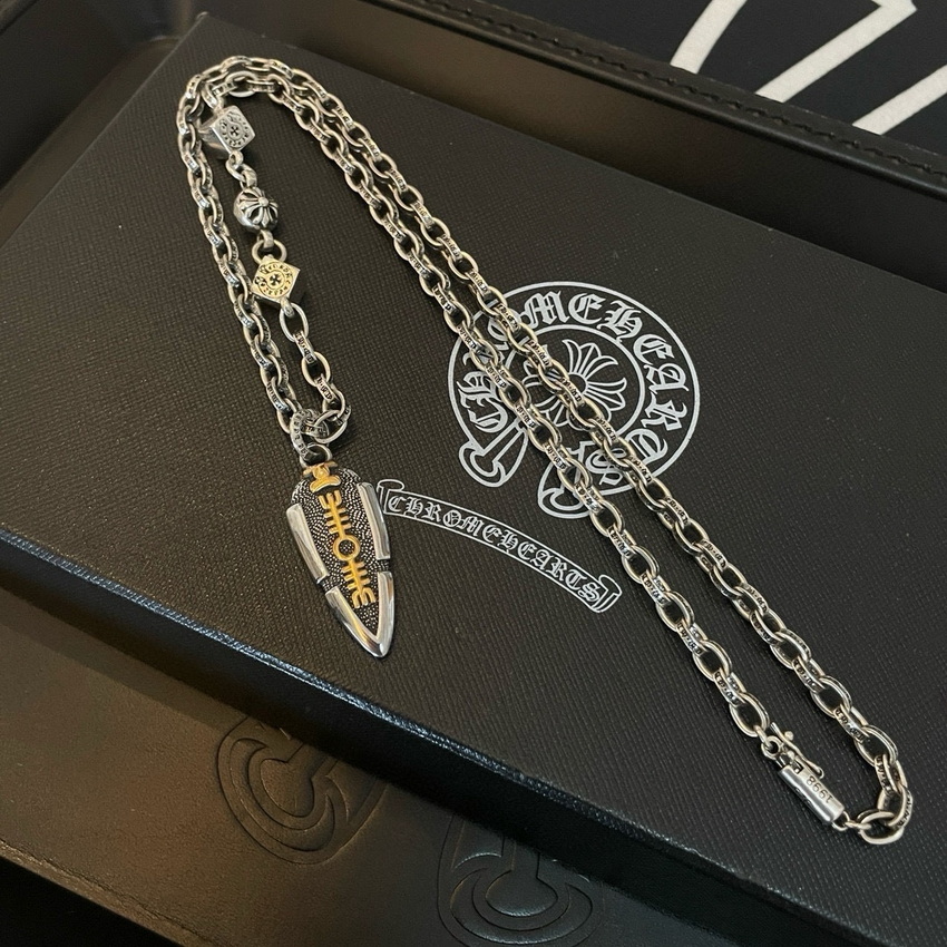 Chrome Hearts Necklace-076