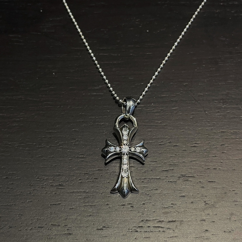 Ch*0me heart necklace-110