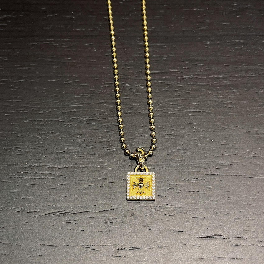 Ch*0me heart necklace-111