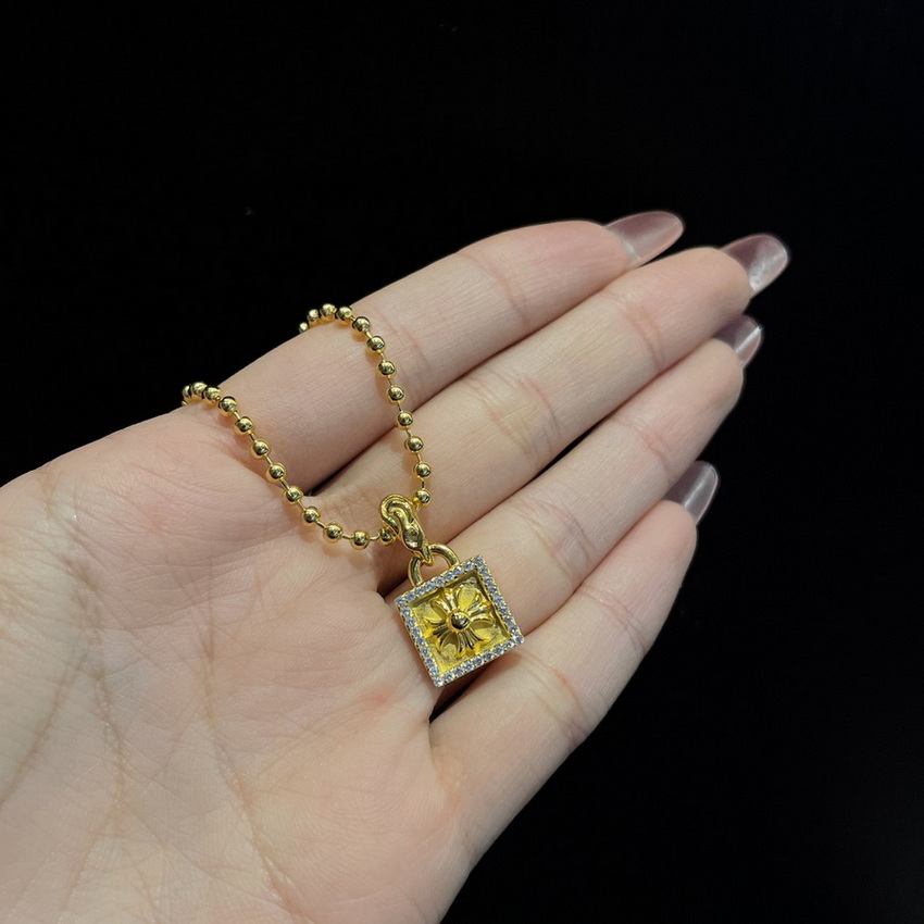 Ch*0me heart necklace-111