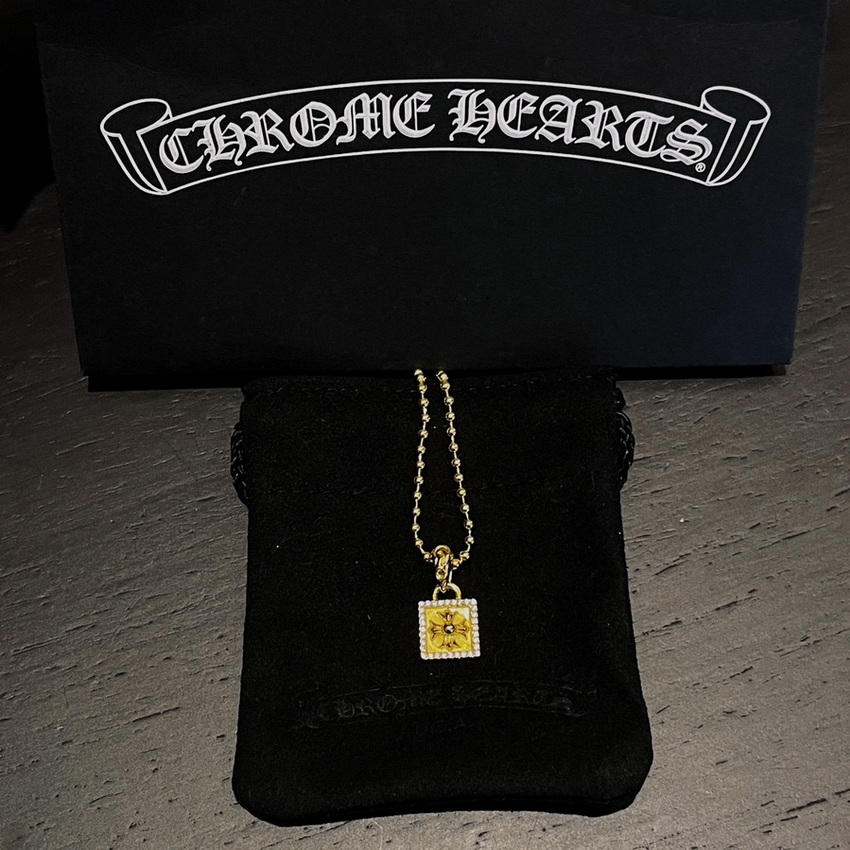 Ch*0me heart necklace-111