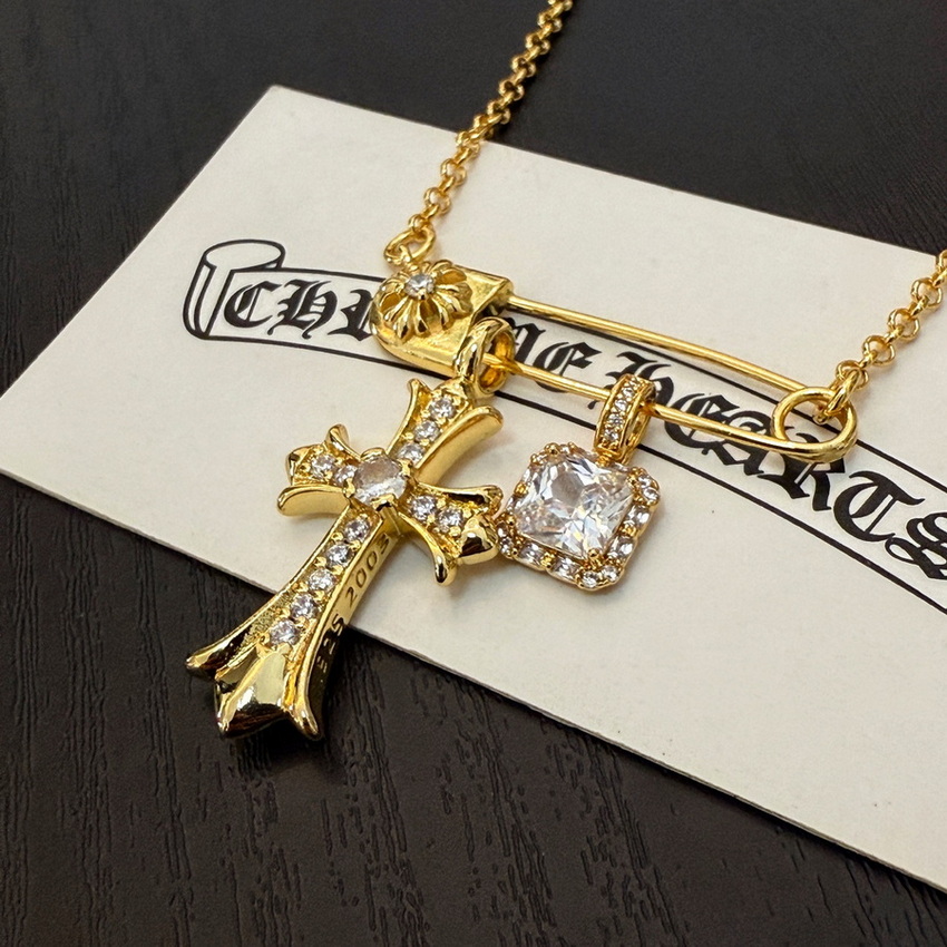 Ch*0me heart necklace-120