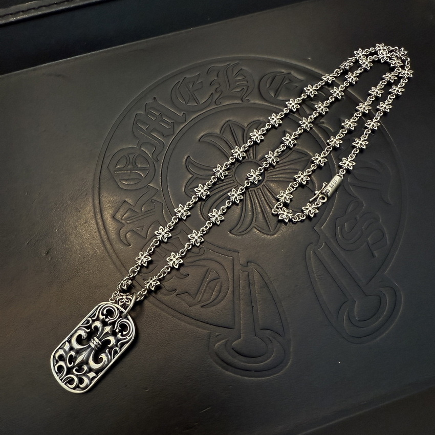 Ch*0me heart necklace-125