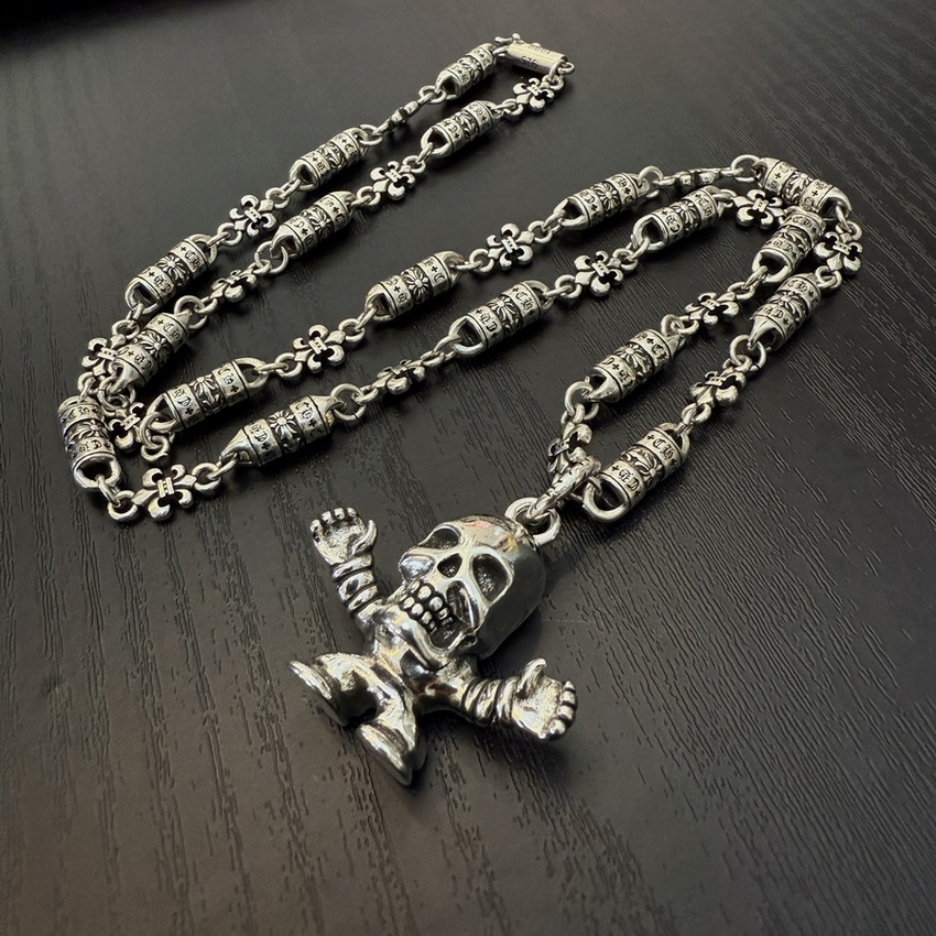 Ch*0me heart necklace-140