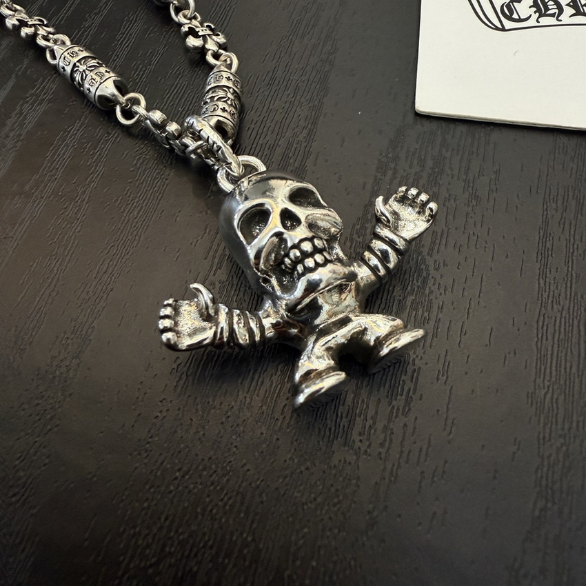 Ch*0me heart necklace-140