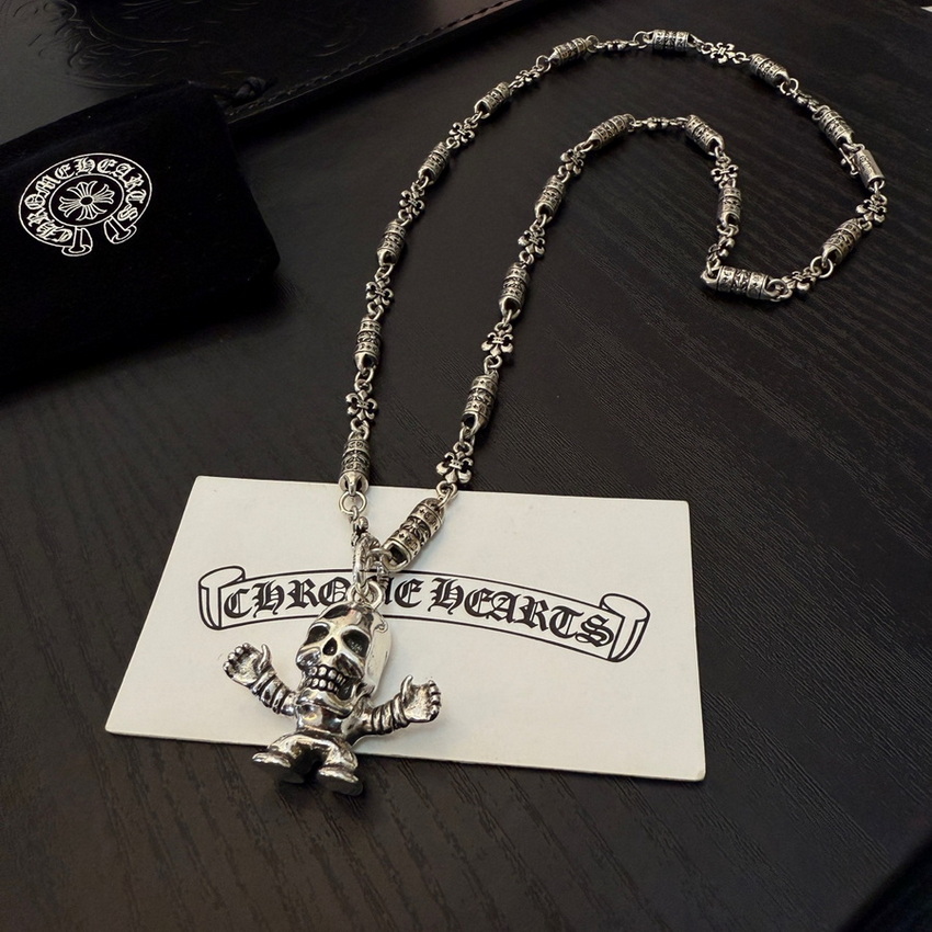 Ch*0me heart necklace-140