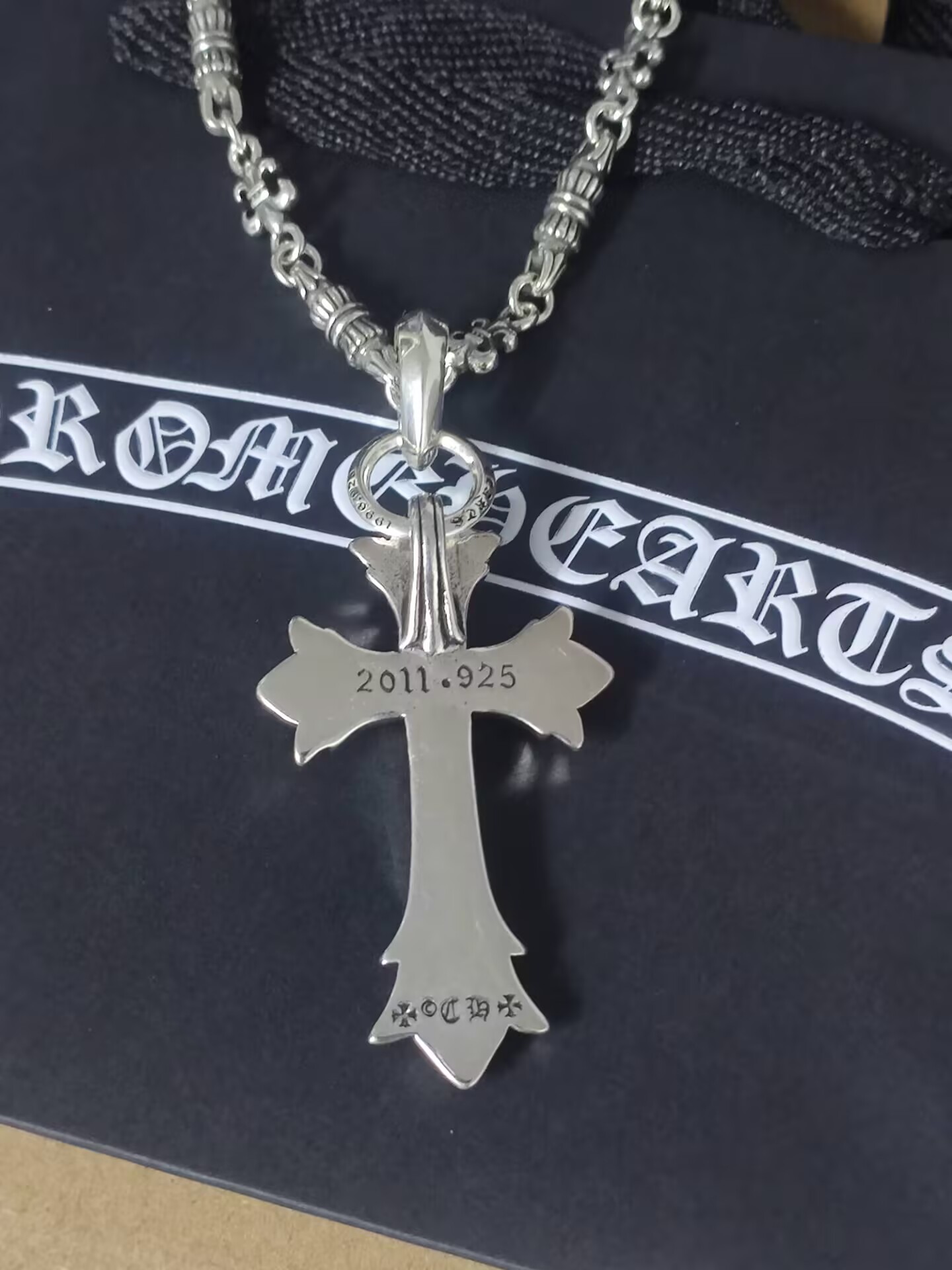 Ch*0me heart necklace-143