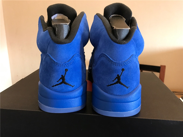 Air Jordan 5 Retro Blue Suede
